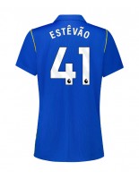 Chelsea Estevao Willian #41 Domácí Dres pro Dámské 2026-27 Krátký Rukáv